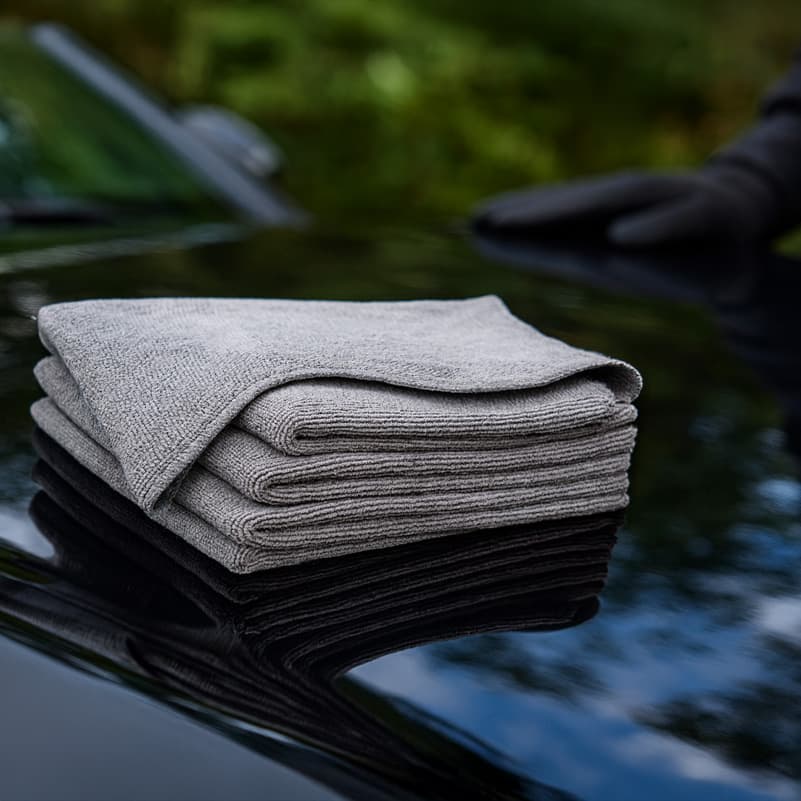 5x ŚCIERKA SZMATKA Z MIKROFIBRY DO CZYSZCZENIA AUTA 30X30